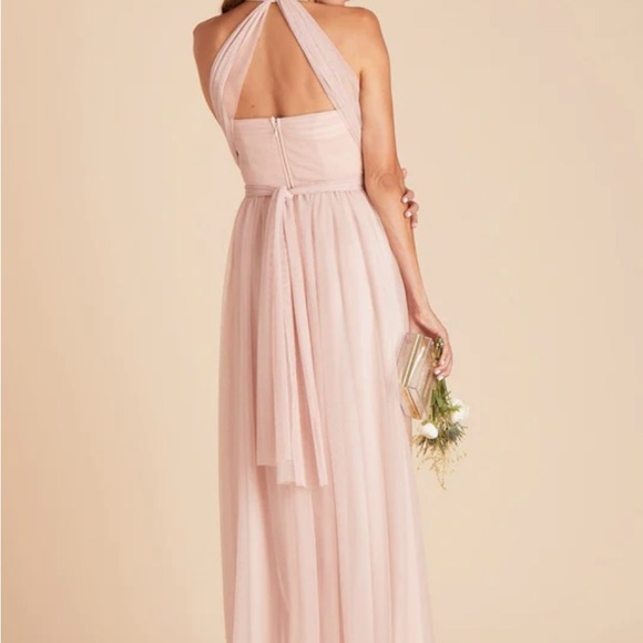 NWT BIRDY GREY CHRISTINA CONVERTIBLE DRESS
TULLE VINTAGE BLUSH SIZE 0 - Picture 4 of 4